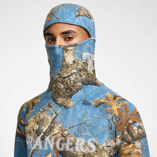 Texas Rangers Realtree Balaclava Hoodie - New Era Cap