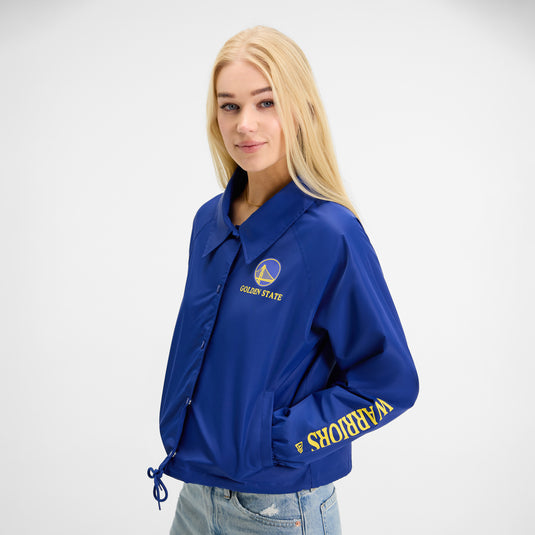 Golden State Warriors Game Day Women's Jacket - New Era Cap