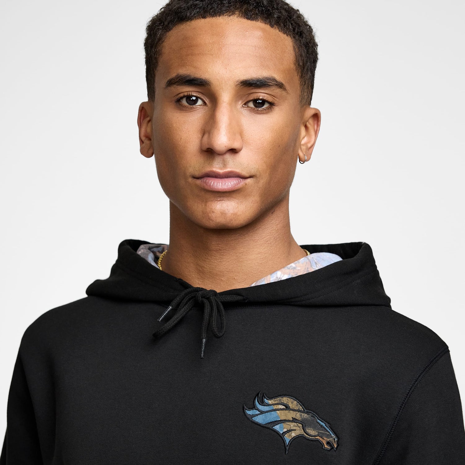 Denver Broncos Black Realtree Hoodie