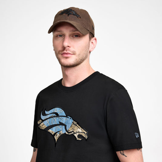 Denver Broncos Black Realtree T-Shirt - New Era Cap