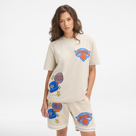 New York Knicks Stone Logo Select T-Shirt - New Era Cap