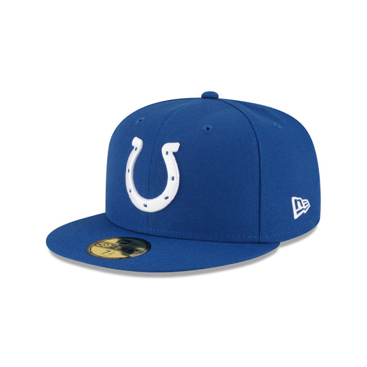 Indianapolis Colts Basic Blue 59FIFTY Fitted Hat - New Era Cap