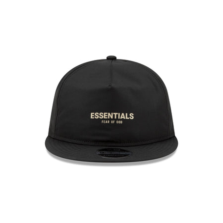 Fear Of God Essentials Retro Crown Black Alternate 9FIFTY Strapback Hat
