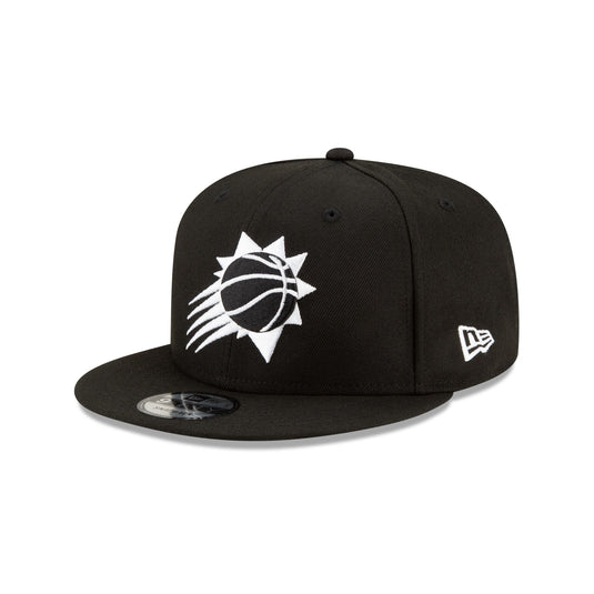 Phoenix Suns Basic Black & White 9FIFTY Snapback Hat - New Era Cap