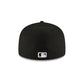 Detroit Tigers Basic Black and White 59FIFTY Fitted Hat