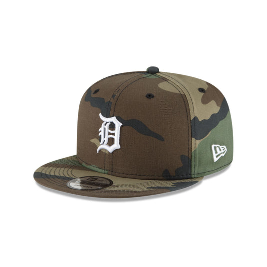 Detroit Tigers Basic Camo Alternate 9FIFTY Snapback Hat - New Era Cap