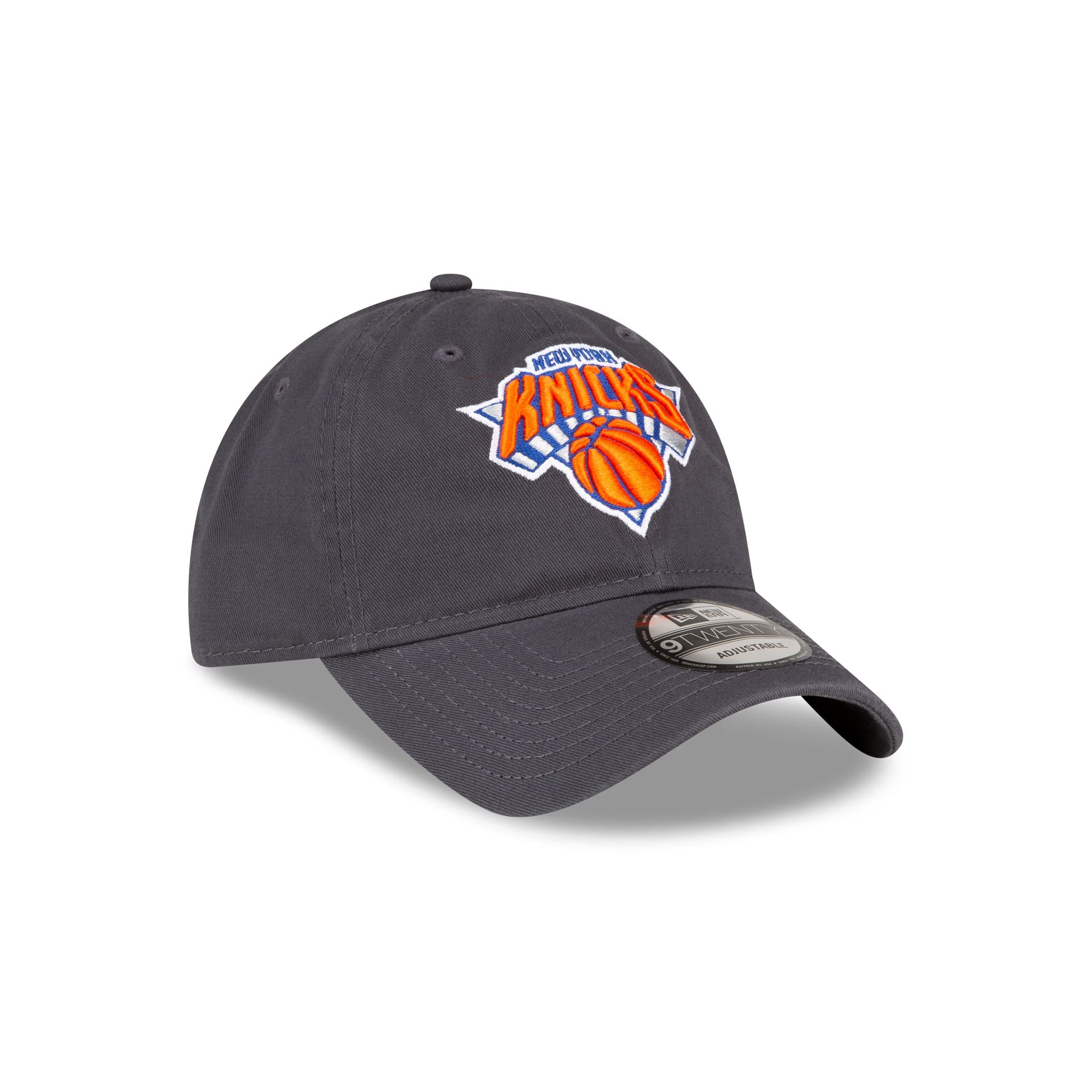 New York Knicks Core Classic Gray 9TWENTY Adjustable Hat