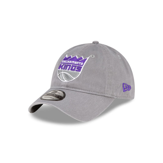 Sacramento Kings Core Classic Gray 9TWENTY Adjustable Hat - New Era Cap