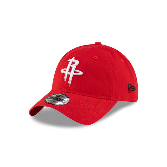 Houston Rockets Core Classic Red Tag 9TWENTY Adjustable Hat - New Era Cap