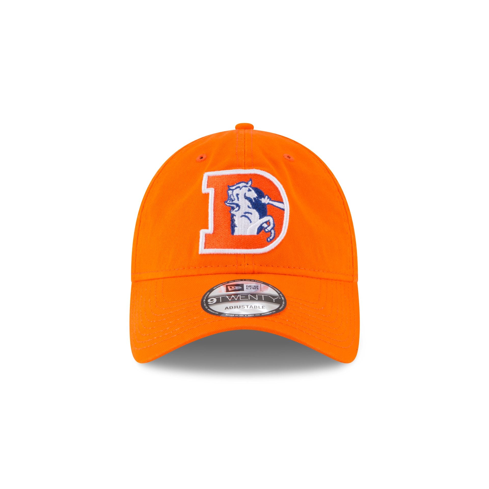 Denver Broncos Core Classic 2.0 Orange 9TWENTY Adjustable Hat