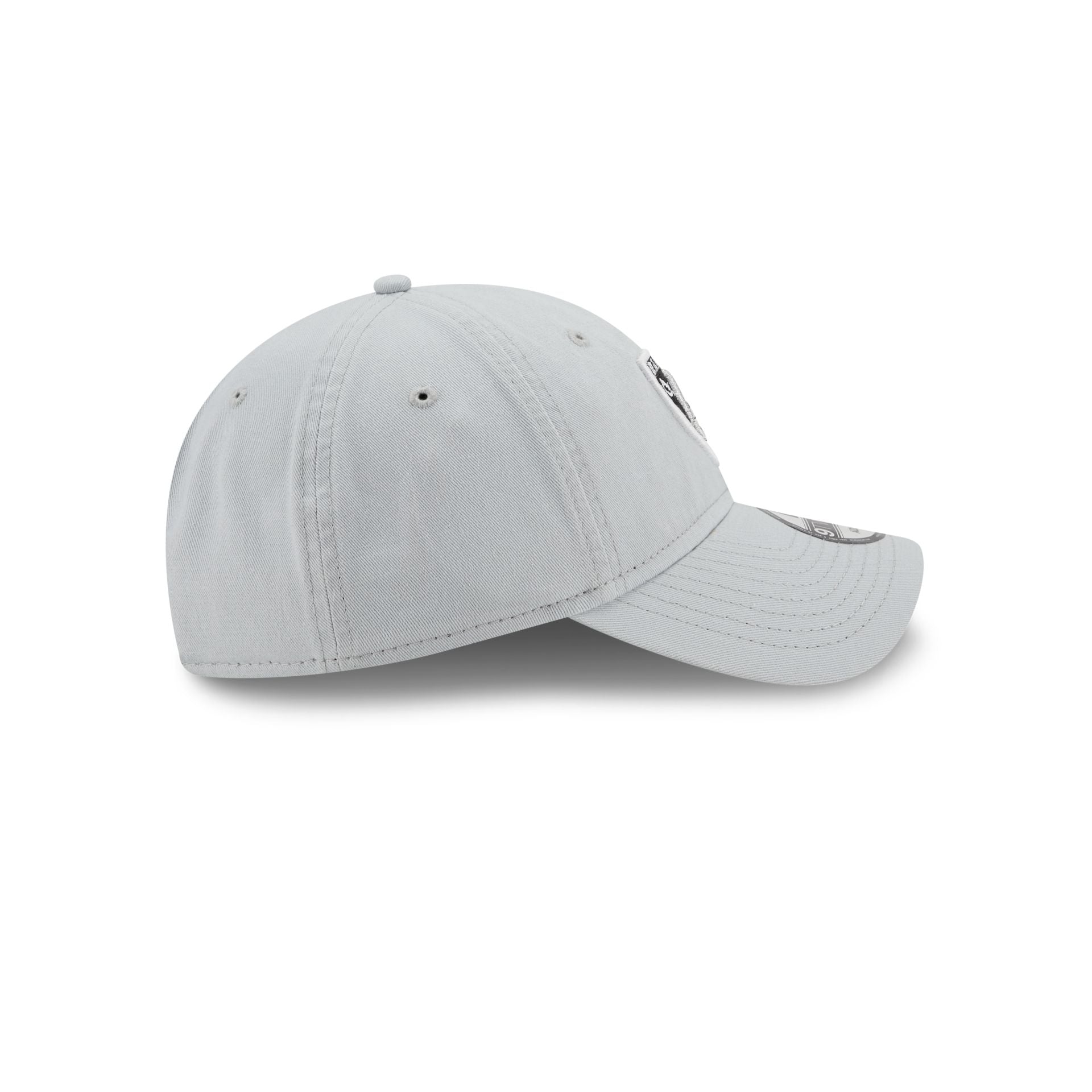 Las Vegas Raiders Core Classic Gray 9TWENTY Adjustable Hat – New