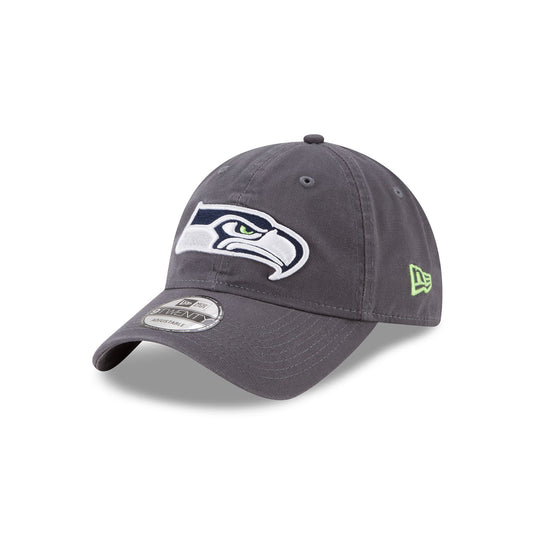 Seattle Seahawks NFL Core Classic Graphite 9TWENTY Adjustable Hat - New Era Cap