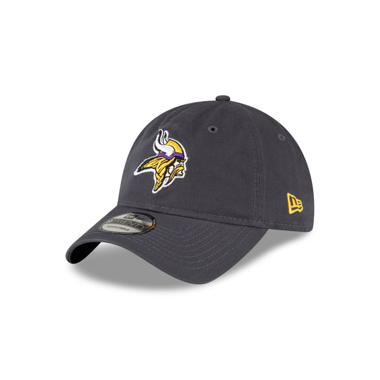 Minnesota Vikings NFL Core Classic Graphite 9TWENTY Adjustable Hat - New Era Cap