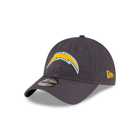 Los Angeles Chargers Core Classic 2.0 Gray 9TWENTY Adjustable Hat - New Era Cap