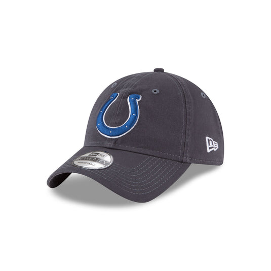 Indianapolis Colts NFL Core Classic Graphite 9TWENTY Adjustable Hat - New Era Cap