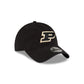 Purdue Boilermakers Black 9TWENTY Adjustable Hat