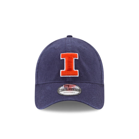 Illinois Fighting Illini Navy 9TWENTY Adjustable Hat