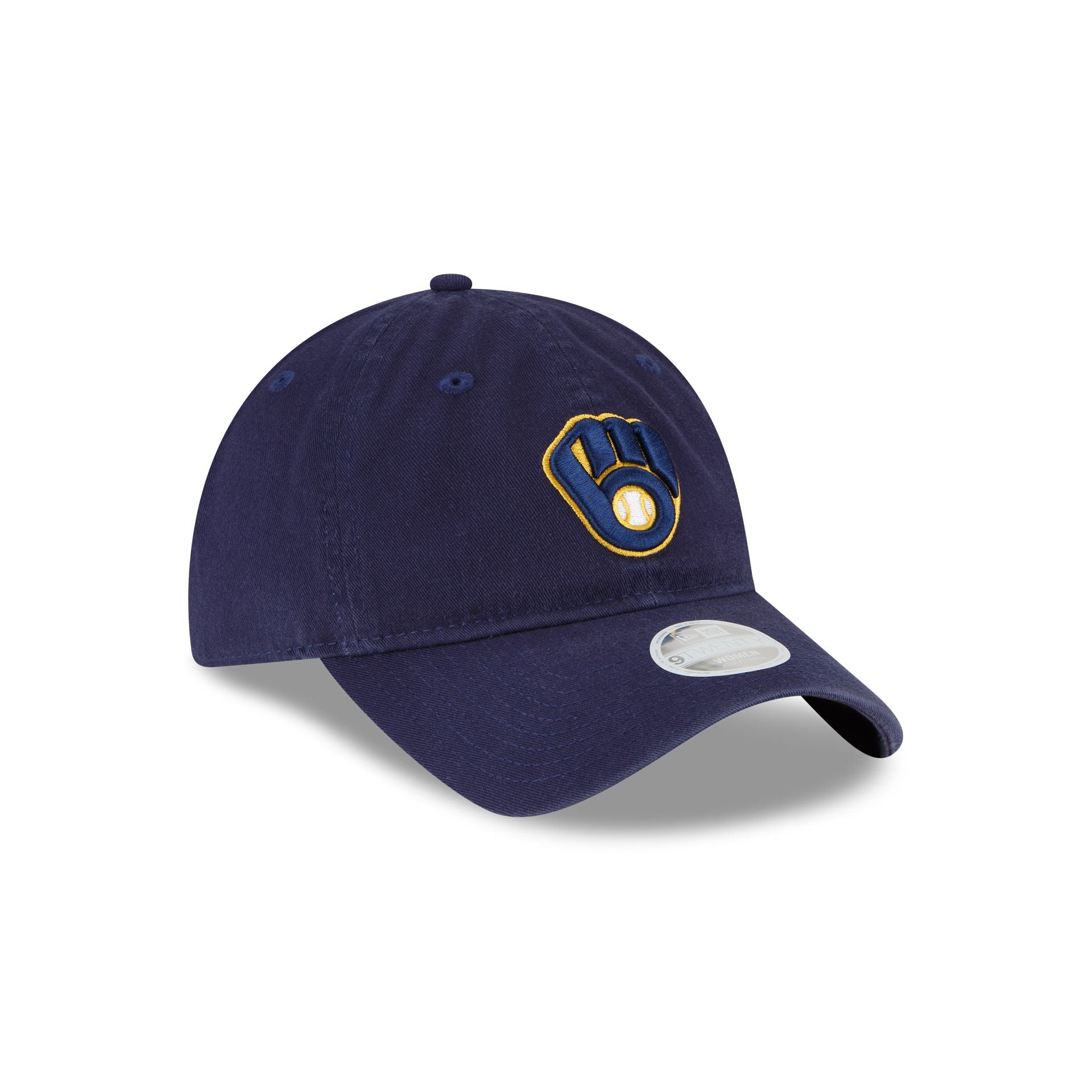 Milwaukee Brewers Women's Core Classic Navy 9TWENTY Adjustable Hat