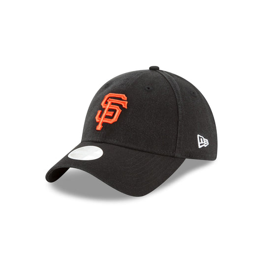 San Francisco Giants Women's Core Classic Black 9TWENTY Adjustable Hat - New Era Cap