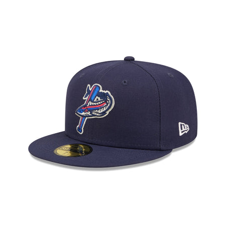 Pensacola Blue Wahoos Authentic Collection 59FIFTY Fitted Hat