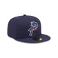 Pensacola Blue Wahoos Authentic Collection 59FIFTY Fitted Hat