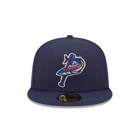 Pensacola Blue Wahoos Authentic Collection 59FIFTY Fitted