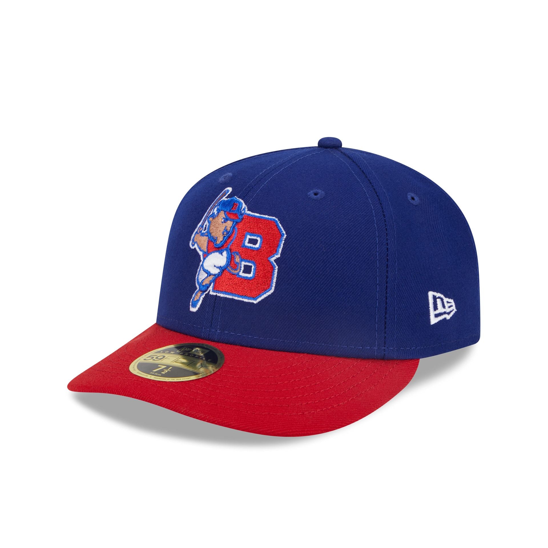 Bison Cap Buffalo Bisons Authentic Collection Low Profile 59FIFTY Fitted Hat ...