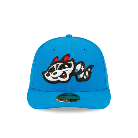 Rocket City Trash Pandas Authentic Collection Low Profile 59FIFTY Fitted
