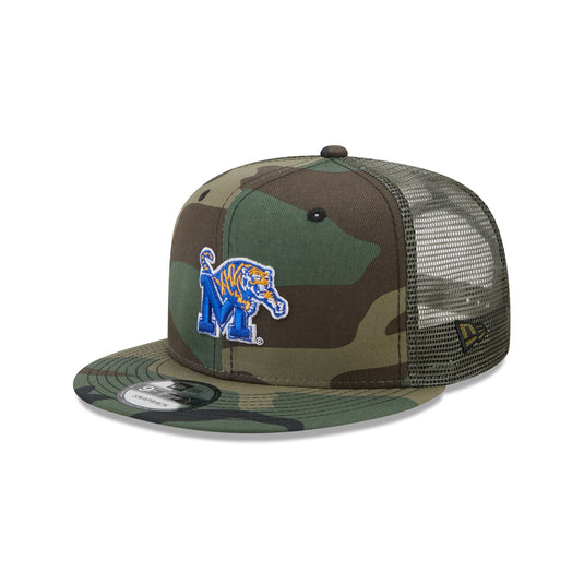 Memphis Tigers Camo 9FIFTY Trucker Hat - New Era Cap