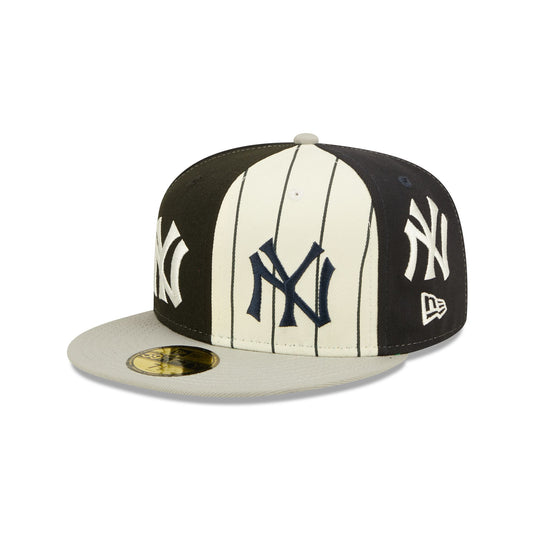 New York Yankees Logo Pinwheel 59FIFTY Fitted Hat - New Era Cap