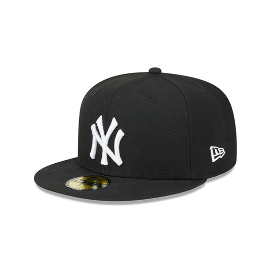 New York Yankees Sidepatch Black 59FIFTY Fitted Hat - New Era Cap