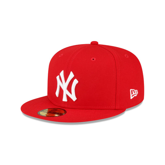 New York Yankees Sidepatch Red 59FIFTY Fitted Hat - New Era Cap