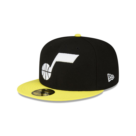 Utah Jazz Basic Two Tone 59FIFTY Fitted Hat - New Era Cap