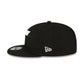 Utah Jazz Basic Black & White 9FIFTY Snapback Hat