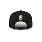Utah Jazz Basic Black & White 9FIFTY Snapback Hat