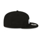 Utah Jazz Basic Black & White 9FIFTY Snapback Hat