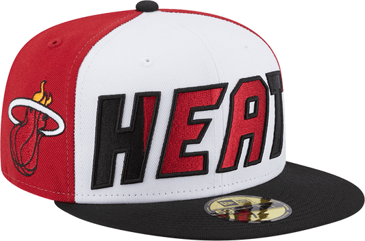 Miami Heat NBA Authentics: 2023 Back Half Edition 59FIFTY Fitted
