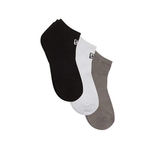 New Era Cap Multi-Color 3-Pack Active Ankle Socks