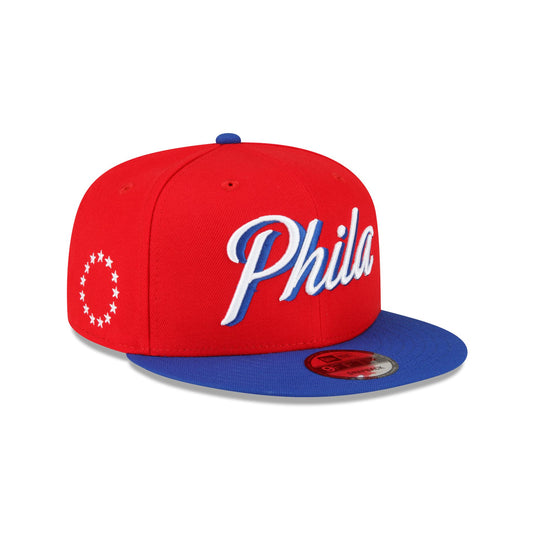 Philadelphia 76ers 2025 Statement Edition 9FIFTY Snapback Hat - New Era Cap