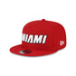 Miami Heat 2025 Statement Edition 9FIFTY Snapback Hat