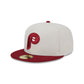 Philadelphia Phillies Varsity Letter 59FIFTY Fitted Hat