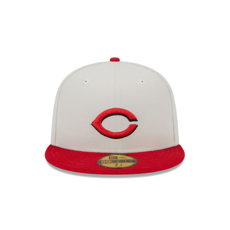 Cincinnati Reds Varsity Letter 59FIFTY Fitted Hat