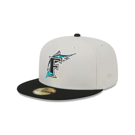 Miami Marlins Varsity Letter 59FIFTY Fitted Hat