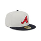 Atlanta Braves Varsity Letter 59FIFTY Fitted Hat