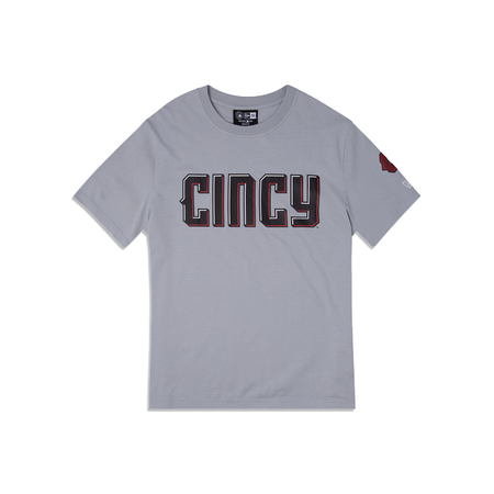 Cincinnati Reds City Connect Gray T-Shirt