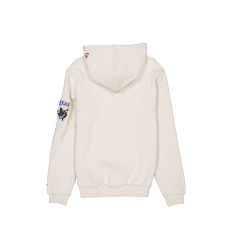 Texas Rangers City Connect White Hoodie