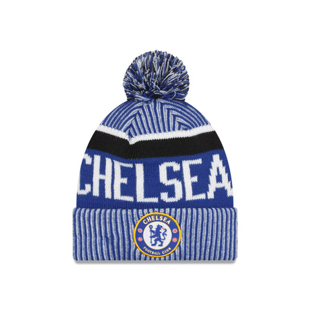 Chelsea FC Wordmark Pom Knit Hat