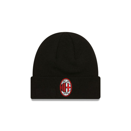AC Milan Black Knit Hat