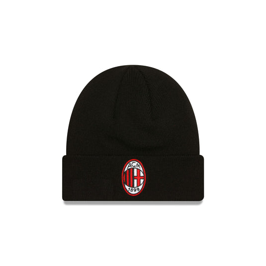 AC Milan Black Knit Hat - New Era Cap