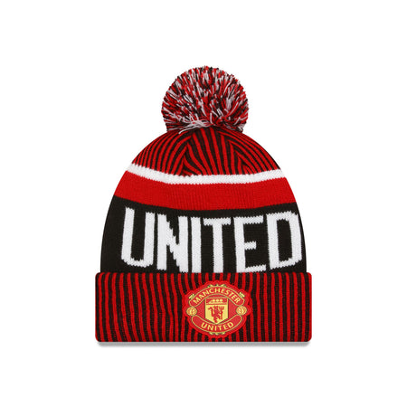 Manchester United Wordmark Pom Knit Hat